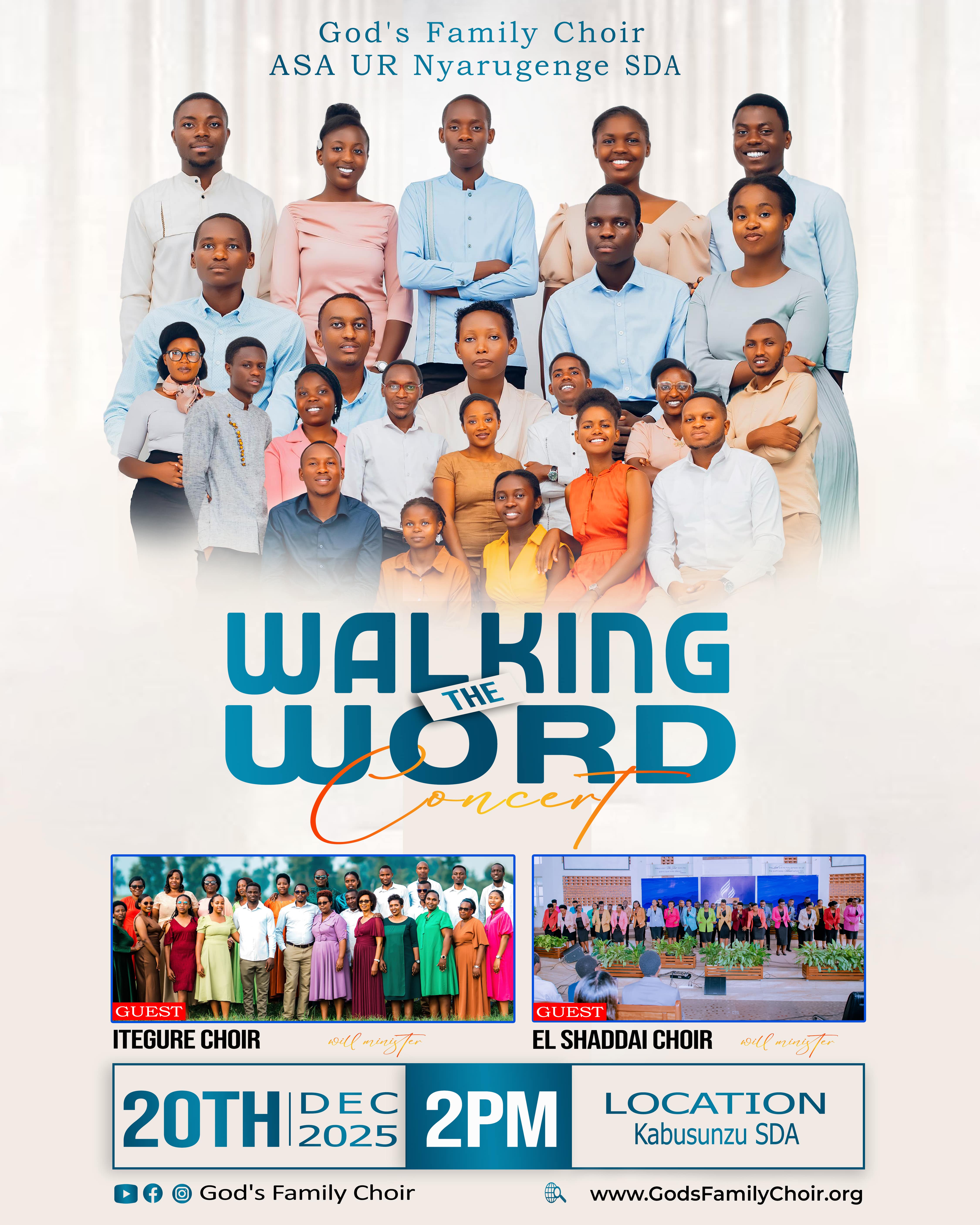 Walking The Word Concert