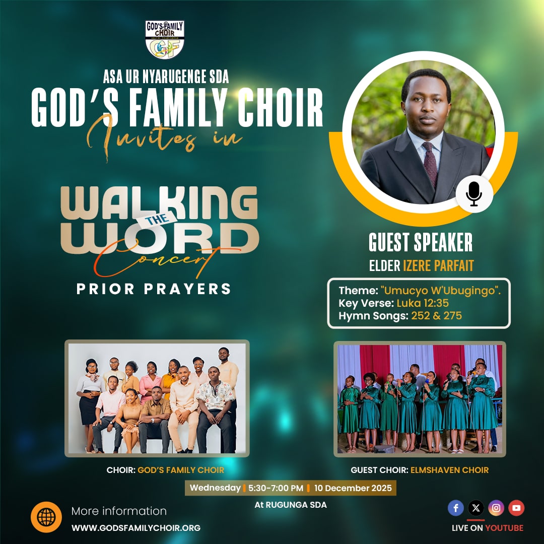 WALKING THE WORD CONCERT PRIOR PRAYERS